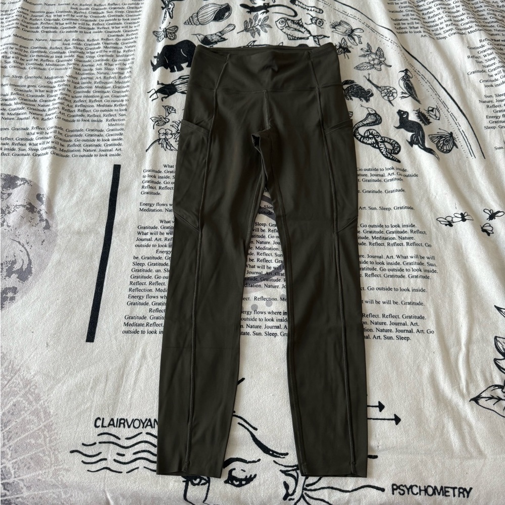 Olive Green Lululemon Leggings